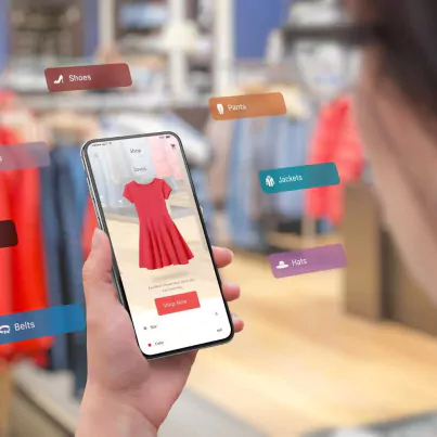 shopping-with-smart-phone-augmented-reality-app-boutique-concept-trying-latest-clothes-different-sizes-colors-woman-holding-smart-phone