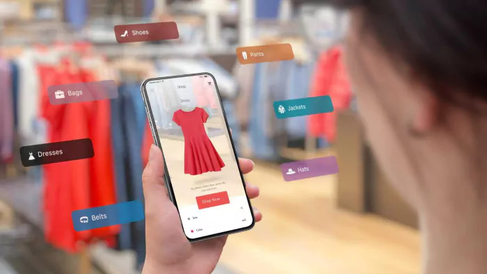shopping-with-smart-phone-augmented-reality-app-boutique-concept-trying-latest-clothes-different-sizes-colors-woman-holding-smart-phone